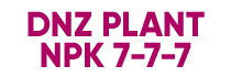 DNZ Plant NPK 777